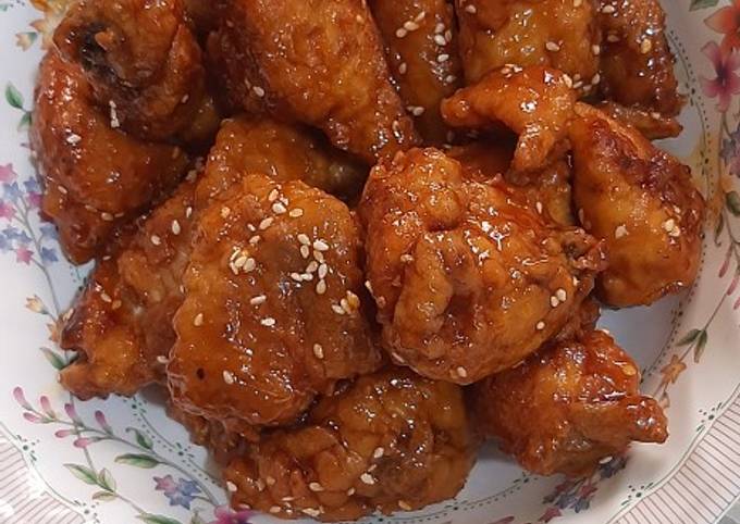 Resep Ayam crispy caramel yang Enak Banget Lezat