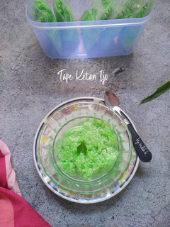 Foto resep Tape Ketan Ijo