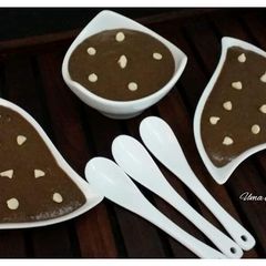 A picture of Chocolate phirni.