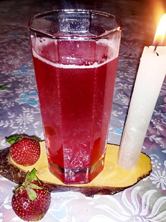 عکسی از دستور شربت توت فرنگی
