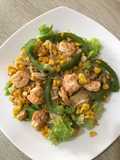 Shrimp with Peppers Salad