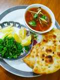 Beef nihari with kulcha