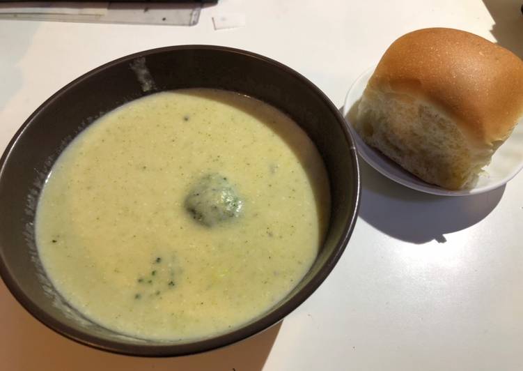 Quick and Easy Broccoli potato soup