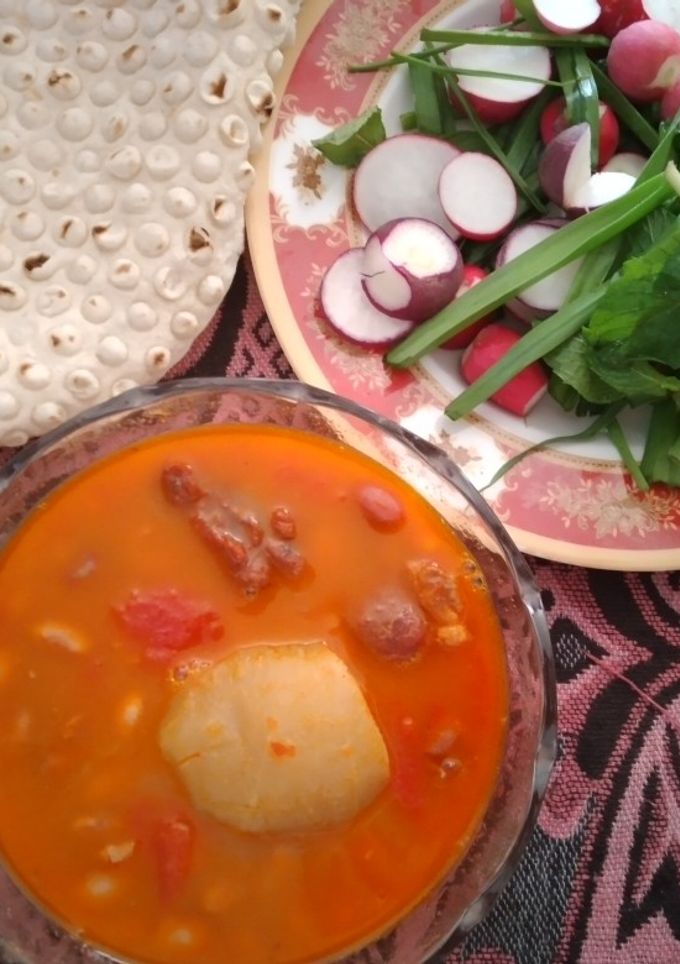 عکسی از دستور آبگوشت 😍🍖
