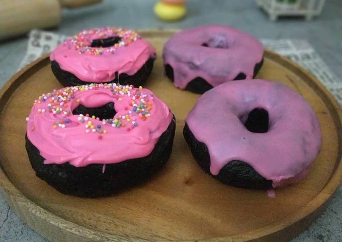 Panduan Membuat Resep Black Pink Donut