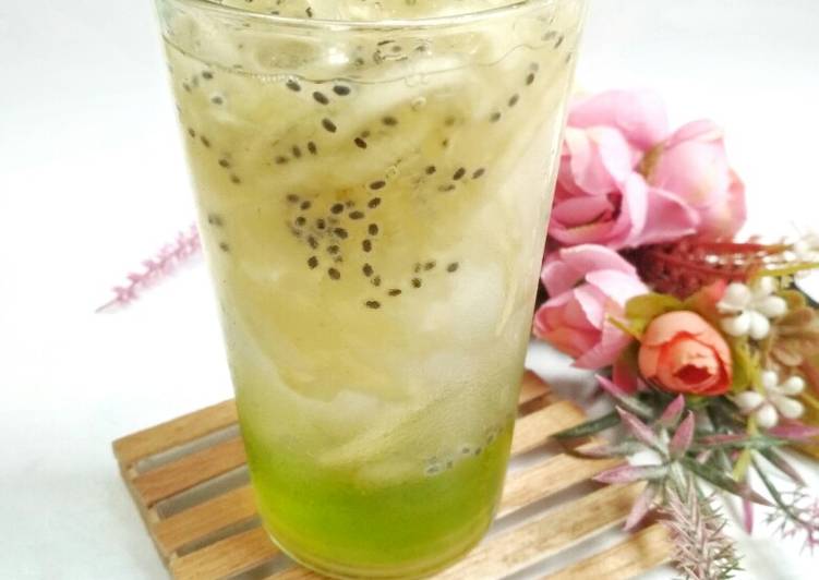 Cara termudah untuk Campuran Untuk Mencoba Di RumahEs Blewah Simple 🍹