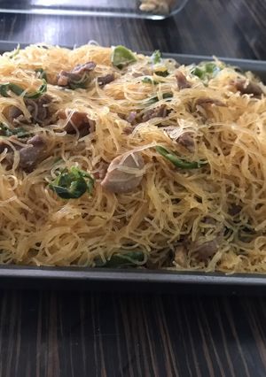 Foto resep Soun goreng daging cabe ijo