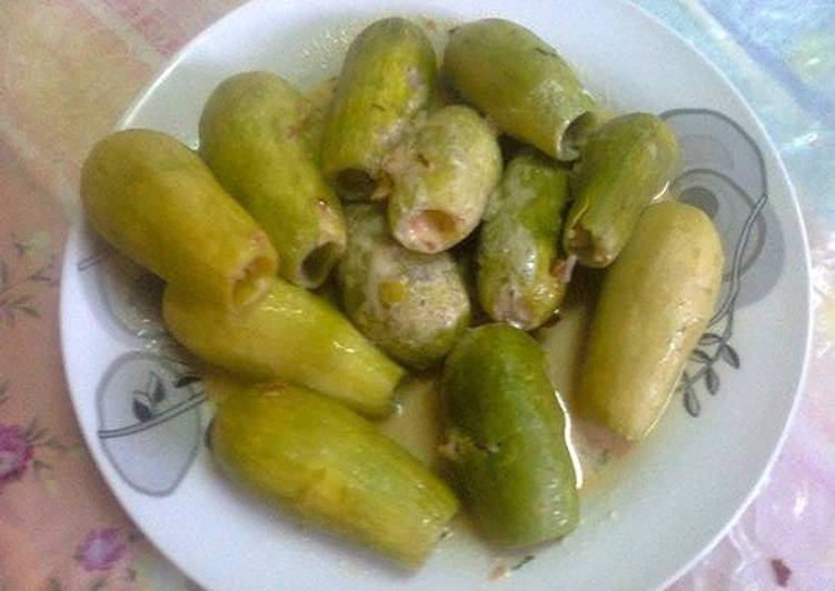 طريقة عمل كوسا محشي باللبن