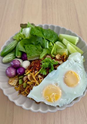 รูปของ ข้าวยำปลาป่น