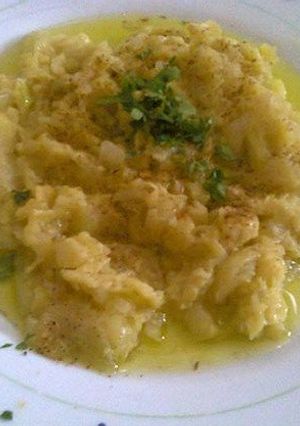 صورة لوصفة طريقة تحضير لب الكوسا بالزيت