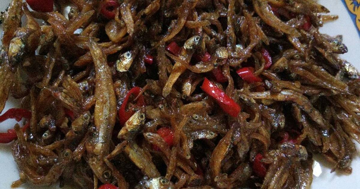 Resep Ikan Teri Kering Asam Manis Bumbu Sederhana Oleh Indra Dewi Rosari Cookpad