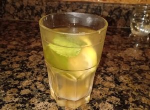 صورة لوصفة شاي مثلج رجيم ice tea régime