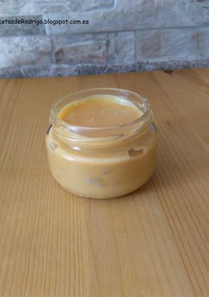 Una foto de Emulsión de praliné de almendra