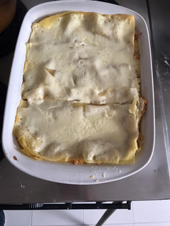 Una foto de Lasaña casera