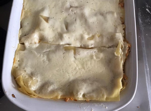 Una foto de Lasaña casera