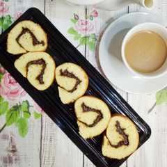 A picture of Chiffon Roll Cake.
