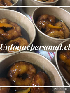 Una foto de Picarones