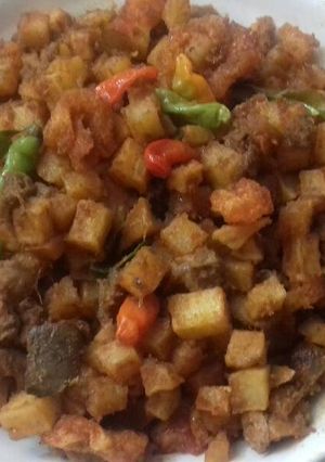 Foto resep Sambel goreng kentang hati rempela ayam