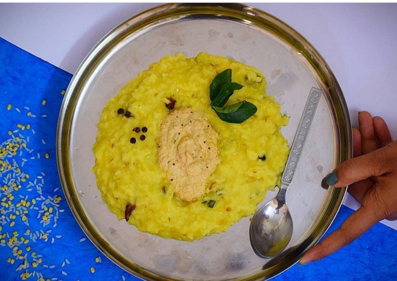 South Indian style khara pongal