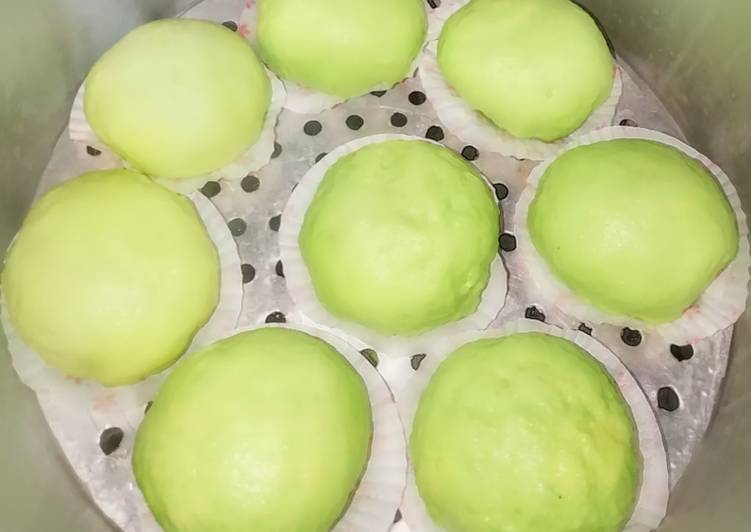 Resep Pao pandan isi unti kelapa, Bisa Manjain Lidah