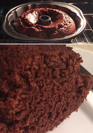 A picture of Vegan Chocolate Cake!.