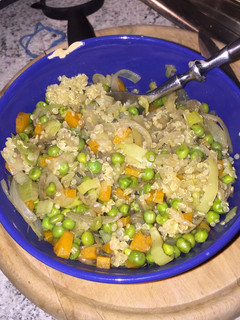 Una foto de Quinoa sabrosa con poco