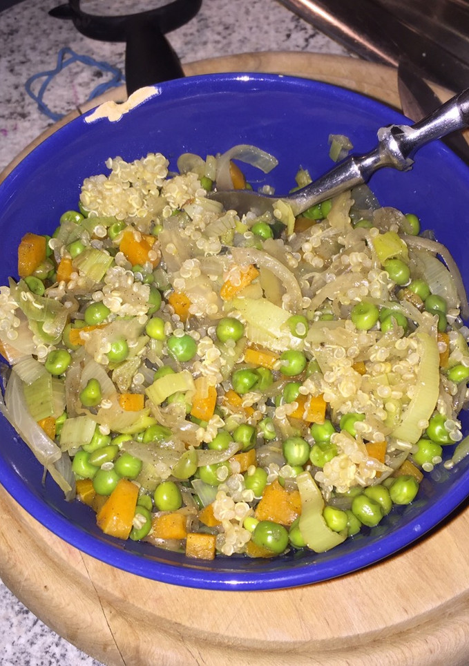 Una foto de Quinoa sabrosa con poco