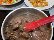A picture of rib eye beef