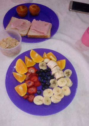 Una foto de Desayuno saludable para niños y grandes