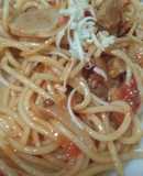 Simpel spageti keju