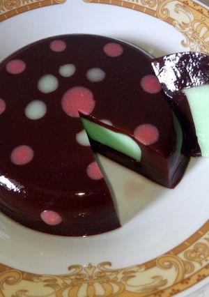Foto resep Puding Polka sederhana
