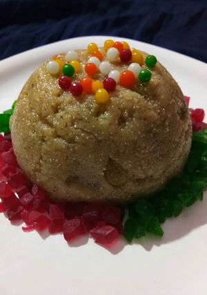 A picture of Oats Halwa.