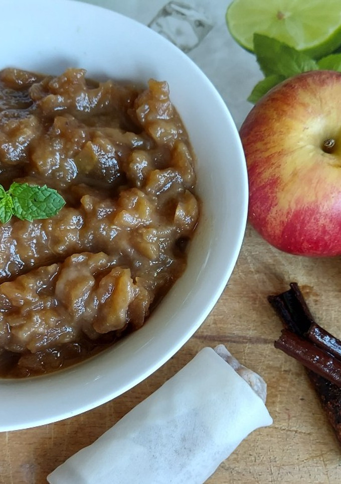 Una foto de Compota de Manzana para rellenos dulces