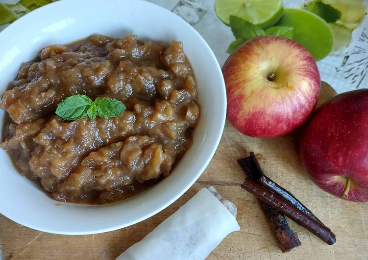 Compota de Manzana para rellenos dulces