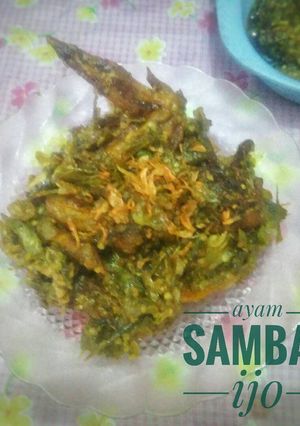 Foto resep Ayam sambal ijo