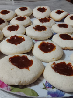 Una foto de Pepas de dulce de leche sin tacc