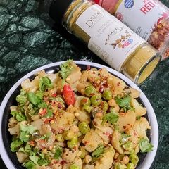 A picture of Leftover Potatoes, Veggies With Mountain Seasoning.