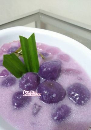 Foto resep Bola-bola ubi ungu (purple ball)