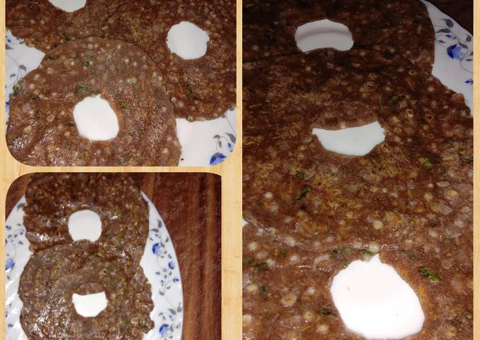 Recipe of Homemade Sabudana ragi thalipeeta