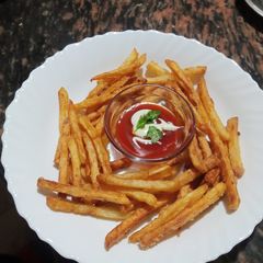 A picture of French fries.