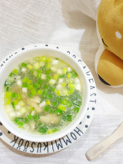 快到不可思議的蔥雞湯! 的食譜成品照片