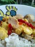 Oseng Utren dan Bakso Pedas