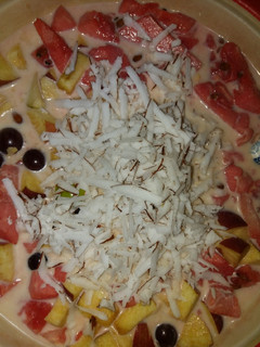 A picture of Fruits salad.