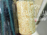 Toasted Sesame / Wijen Sangrai #Festivalresepasia #Korea