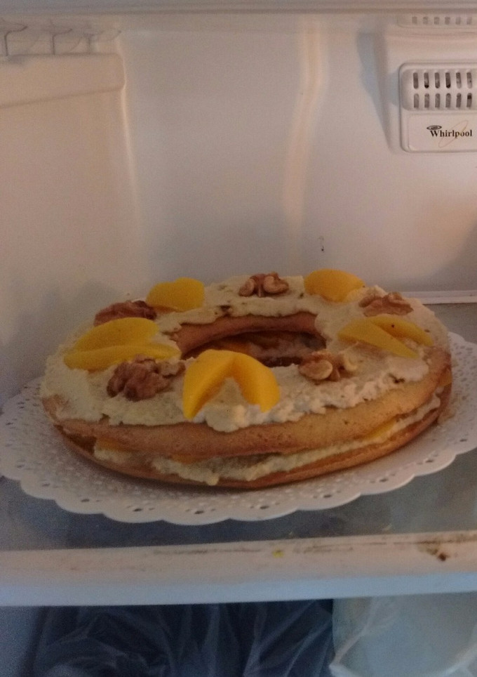Una foto de Torta sanísima para decorar-sin horno