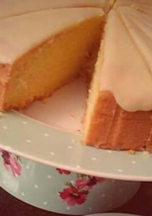Foto resep Lemon Cake with Lemon Creamcheese Icing