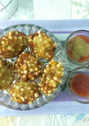 A picture of Sabudana bada.