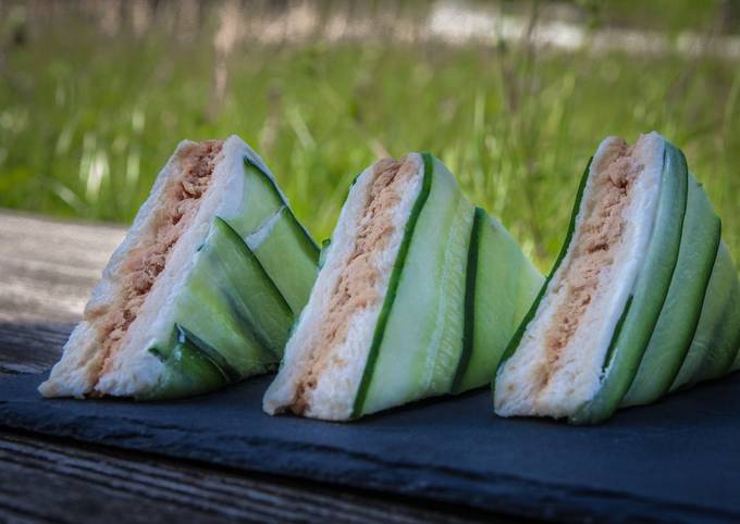 Mini-sandwiches thon concombre de Clotilde B. - Cookpad