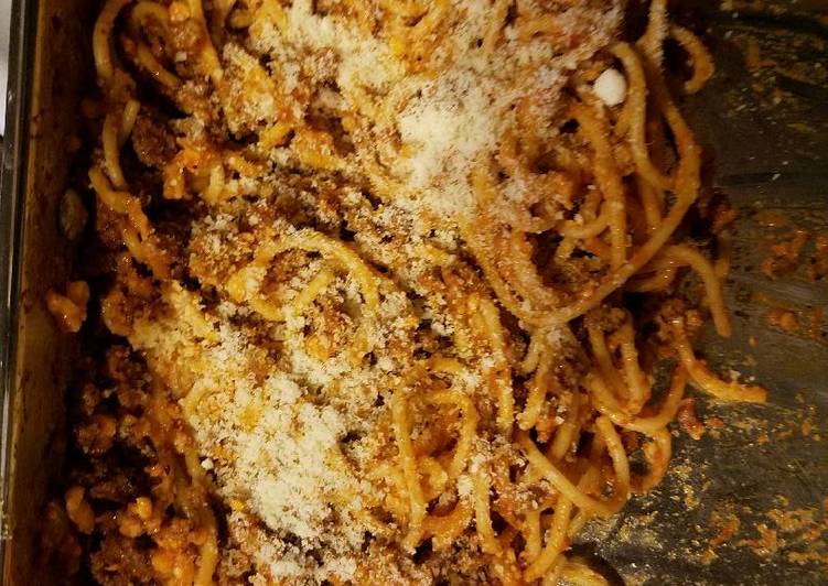 Simple Way to Prepare Any-night-of-the-week Baked Spaghetti