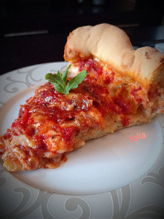 Φωτογραφία της συνταγής Deep dish Chicago Pizza 🍕